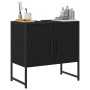 Mueble para lavabo de baño Roble negro 60 x 30 x 60 cm