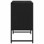 Mueble para lavabo de baño Roble negro 60 x 30 x 60 cm