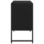 Mueble para lavabo de baño Roble negro 80 x 30 x 60 cm