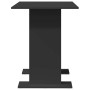 Mesa de Comedor Negro 110 x 60 x 75 cm Madera contrachapada