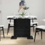 Mesa de Comedor Roble negro 110 x 60 x 75 cm