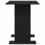Mesa de Comedor Roble negro 110 x 60 x 75 cm