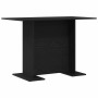 Mesa de Comedor Roble negro 110 x 60 x 75 cm