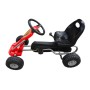 Kart Ride-On mit roten Pedalen von vidaXL, Treten oder schieben Sie Fahrzeuge - Ref: Foro24-90253, Preis: 120,09 €, Rabatt: %