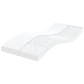 7-zone foam mattress hardness 20 ILD white 90x200 cm by vidaXL, Mattresses - Ref: Foro24-356352, Price: 107,30 €, Discount: %