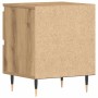 Armario de Noche con cajón 2 pcs Roble artisan 40 x 35 x 50 cm