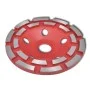 Double row diamond cup sanding wheel 125 mm by vidaXL, Grinding wheels and tips - Ref: Foro24-140620, Price: 16,64 €, Discoun...