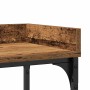Mesa Consola con estante Madera vieja 100 x 30 x 80 cm