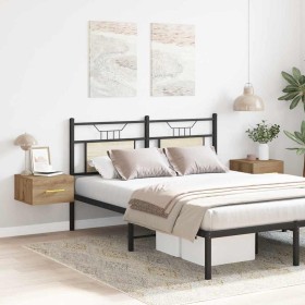 Armario de Noche 2 pcs Roble artisan 35 x 35 x 20 cm