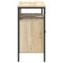 Gabinete de Lavabo para Baño con puerta Marrón 80 x 30 x 60 cm