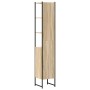 Gabinete de Baño Beige 33 x 33 x 185.5 cm Madera contrachapada