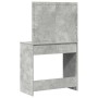 Mesa de Tocador con cajón Gris hormigón 78.5 x 41 x 135 cm