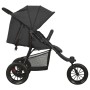 Cochecito de bebé de acero gris antracita de vidaXL, Cochecitos de bebé - Ref: Foro24-10260, Precio: 179,87 €, Descuento: %