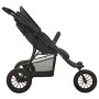 Cochecito de bebé de acero gris antracita de vidaXL, Cochecitos de bebé - Ref: Foro24-10260, Precio: 179,87 €, Descuento: %