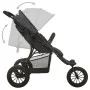 Anthracite gray steel baby stroller by vidaXL, Baby strollers - Ref: Foro24-10260, Price: 196,96 €, Discount: %