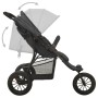 Cochecito de bebé de acero gris antracita de vidaXL, Cochecitos de bebé - Ref: Foro24-10260, Precio: 179,87 €, Descuento: %