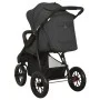 Anthracite gray steel baby stroller by vidaXL, Baby strollers - Ref: Foro24-10260, Price: 196,96 €, Discount: %