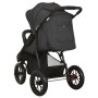 Cochecito de bebé de acero gris antracita de vidaXL, Cochecitos de bebé - Ref: Foro24-10260, Precio: 179,87 €, Descuento: %