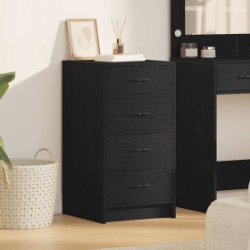 Vitrina Roble negro 40 x 41 x 75 cm Madera contrachapada