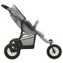 Hellgrauer Kinderwagen aus Stahl von vidaXL, Kinderwagen - Ref: Foro24-10259, Preis: 180,79 €, Rabatt: %