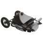Hellgrauer Kinderwagen aus Stahl von vidaXL, Kinderwagen - Ref: Foro24-10259, Preis: 180,79 €, Rabatt: %