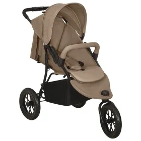 Taupe Gray Steel Baby Stroller by vidaXL, Baby strollers - Ref: Foro24-10261, Price: 236,42 €, Discount: %
