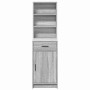 Alacena Gris sonoma 40 x 40.5 x 135 cm Madera contrachapada