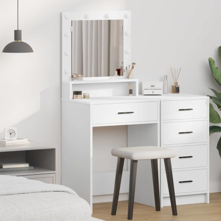 Tocador con cajón Blanco 50 x 41 x 135 cm Madera contrachapada