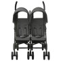 Anthracite gray steel twin stroller by vidaXL, Baby strollers - Ref: Foro24-10236, Price: 211,39 €, Discount: %