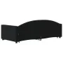 Sofá cama nido terciopelo negro 90x190 cm de vidaXL, Camas y somieres - Ref: Foro24-3197316, Precio: 241,99 €, Descuento: %