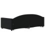 Sofá cama nido terciopelo negro 90x190 cm de vidaXL, Camas y somieres - Ref: Foro24-3197316, Precio: 245,67 €, Descuento: %