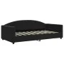 Sofá cama nido terciopelo negro 90x190 cm de vidaXL, Camas y somieres - Ref: Foro24-3197316, Precio: 241,99 €, Descuento: %