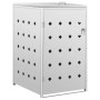 Cobertizo contenedor de basura individual acero inoxidable 240L