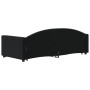 Sofá cama nido terciopelo negro 90x200 cm de vidaXL, Camas y somieres - Ref: Foro24-3197305, Precio: 238,90 €, Descuento: %
