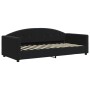 Sofá cama nido terciopelo negro 90x200 cm de vidaXL, Camas y somieres - Ref: Foro24-3197305, Precio: 238,90 €, Descuento: %