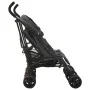 Carrito para gemelos de acero gris antracita de vidaXL, Cochecitos de bebé - Ref: Foro24-10236, Precio: 208,06 €, Descuento: %