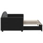 Sofá cama nido terciopelo negro 80x200 cm de vidaXL, Camas y somieres - Ref: Foro24-3197298, Precio: 244,36 €, Descuento: %