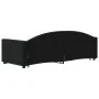 Sofá cama nido terciopelo negro 80x200 cm de vidaXL, Camas y somieres - Ref: Foro24-3197298, Precio: 239,98 €, Descuento: %
