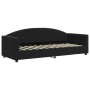 Sofá cama nido terciopelo negro 80x200 cm de vidaXL, Camas y somieres - Ref: Foro24-3197298, Precio: 244,36 €, Descuento: %