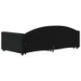 Sofá cama nido terciopelo negro 100x200 cm de vidaXL, Camas y somieres - Ref: Foro24-3197312, Precio: 268,70 €, Descuento: %