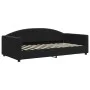 Sofá cama nido terciopelo negro 100x200 cm de vidaXL, Camas y somieres - Ref: Foro24-3197312, Precio: 268,70 €, Descuento: %