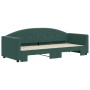 Sofá cama nido terciopelo verde oscuro 80x200 cm de vidaXL, Camas y somieres - Ref: Foro24-3197296, Precio: 246,11 €, Descuen...