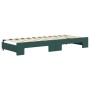 Sofá cama nido terciopelo verde oscuro 80x200 cm de vidaXL, Camas y somieres - Ref: Foro24-3197296, Precio: 246,11 €, Descuen...