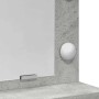 Mesa de Tocador con estante Gris hormigón 50 x 41 x 135 cm