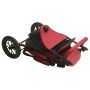 Cochecito de bebé de acero rojo de vidaXL, Cochecitos de bebé - Ref: Foro24-10263, Precio: 236,94 €, Descuento: %