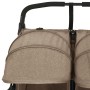 Steel gray taupe twin stroller by vidaXL, Baby strollers - Ref: Foro24-10243, Price: 308,48 €, Discount: %