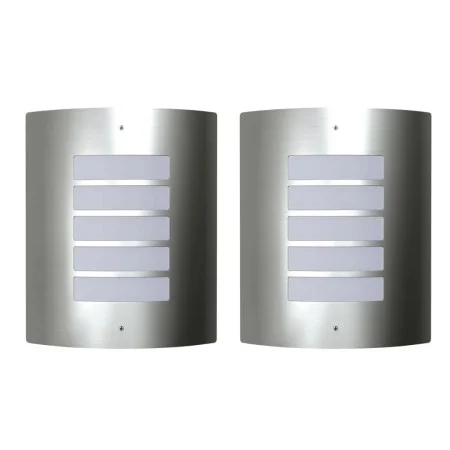 2 Außenwandleuchten, Wandleuchten aus Edelstahl von vidaXL, Außenbeleuchtung - Ref: Foro24-160162, Preis: 42,83 €, Rabatt: %