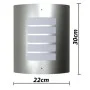 2 Außenwandleuchten, Wandleuchten aus Edelstahl von vidaXL, Außenbeleuchtung - Ref: Foro24-160162, Preis: 42,83 €, Rabatt: %