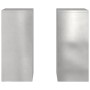 Soportes para plantas 2 pcs Plateado 24 x 24 x 55 cm