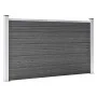 Black WPC Fence Panel Set 699x105 cm by vidaXL, fence panels - Ref: Foro24-3070449, Price: 650,30 €, Discount: %